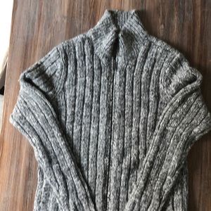 Express - zip up knit sweater- xl